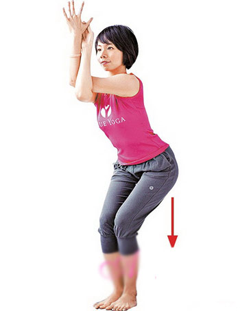 减肥瑜伽瘦下半身