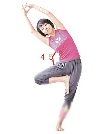 减肥瑜伽瘦下半身