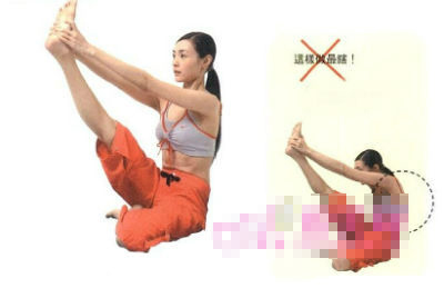 8个瘦腿瑜伽动作 打造魅力长腿(图)