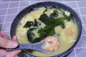 海带豆腐虾仁汤的功效与作用