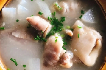 白萝卜马蹄煲汤的功效与作用