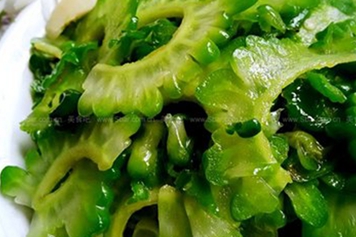 炒苦瓜的功效与作用