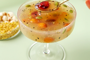 桂花藕粉坚果羹的功效与作用