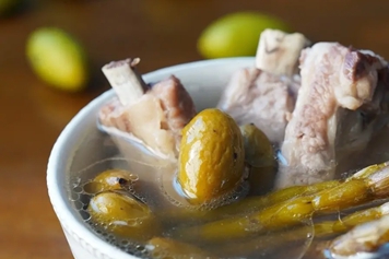 排骨炖橄榄的功效与作用