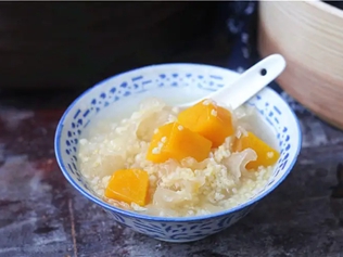 南瓜银耳小米粥的功效与作用