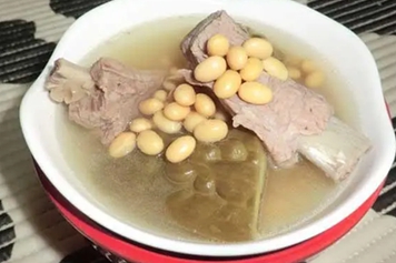 骨头黄豆汤的功效与作用