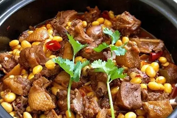 黄豆炖鸭子的功效与作用